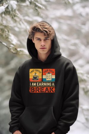 First Coffee Then Data I Am Earning A Break Iep Teacher Sped Hoodie