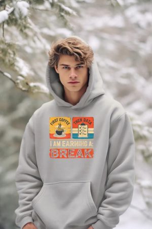 First Coffee Then Data I Am Earning A Break Iep Teacher Sped Hoodie