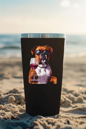 Boxer Wine Tumbler