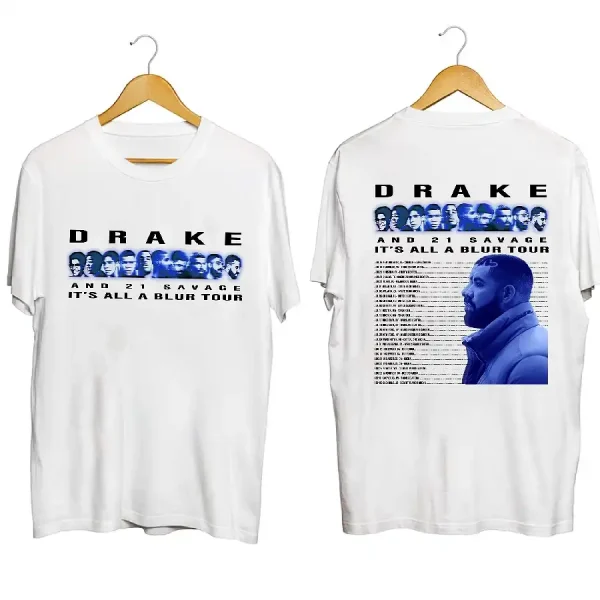 Drake 21 Savage Tour 2024 2025 Shirt, Drake Tour 2024 2025 Shirt, Drake comfort color shirt