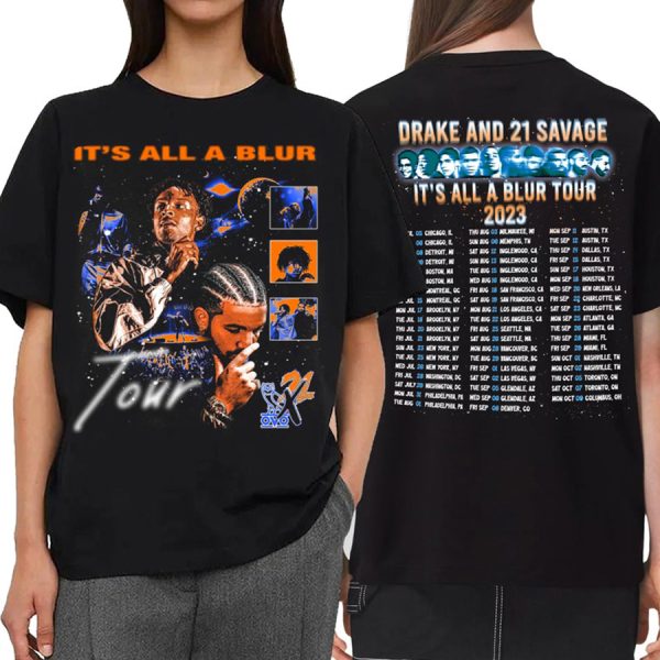 Drake 21 Savage T shirt, Drake Tour 2024 2025 Shirt, Drake merch
