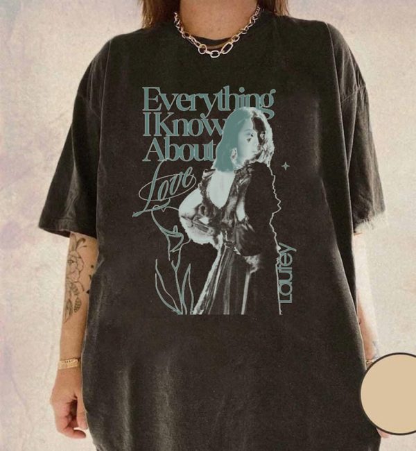 Laufey Shirt, Everything IKnow About Love Shirt, Laufey Let You Break My Heart Again aesthetic inspired shirt,