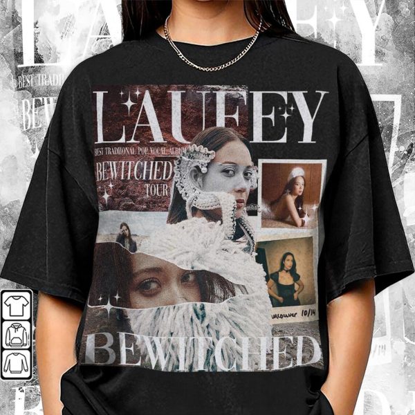 Laufey The Bewitched Tour 2024 2025 Shirt, Laufey Tour Sweater, Laufey Fan Gift Hoodie