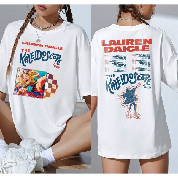 Lauren Daigle 2024 2025 Tour Shirt, Lauren Daigle T-Shirt, Lauren Ashley Daigle Thank God I Do Tour Shirt