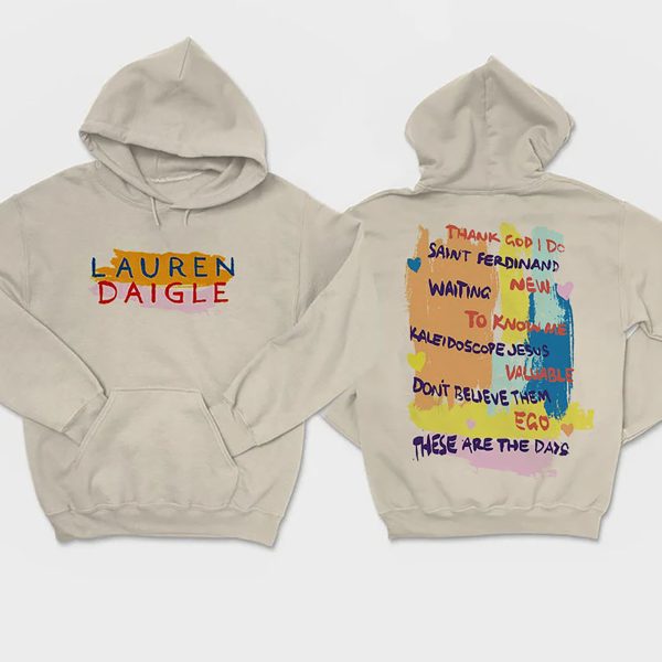 Lauren Daigle 2024 2025 Tour tshirt, Thank God I Do Shirt, Lauren Daigle 2024 2025 concert tee
