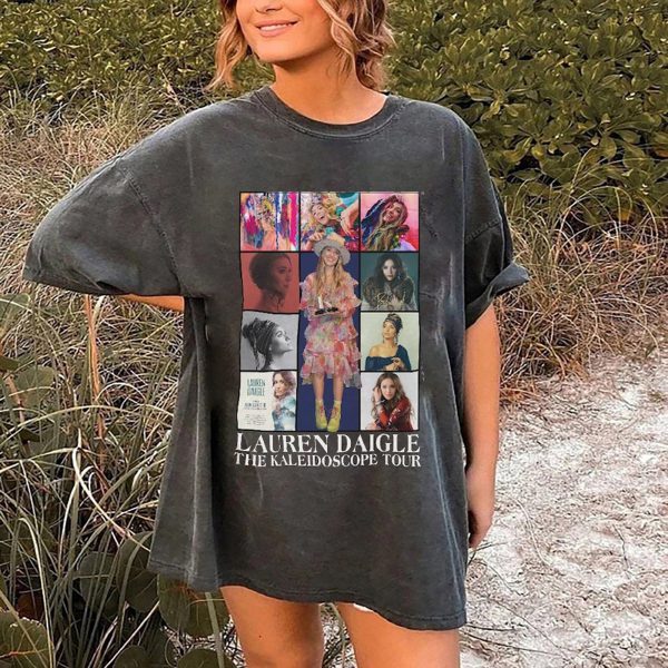 Lauren Daigle Music Shirt, Lauren Daigle The Kaleidoscopes Tour 2024 2025 Shirt, Lauren Daigle Thank God I Do Tour shirt