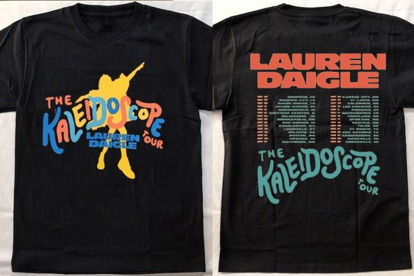 Lauren Daigle The Kaleidoscope Tour 2024 2025 Music Shirt, Lauren Y2K Shirt, Lauren Gift For Fan Shirt