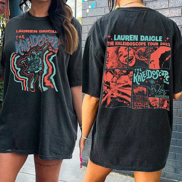 Lauren Daigle tour 2024 2025 Tshirt, Lauren Daigle The Kaleidoscope Tour Shirt, Lauren Daigle tee