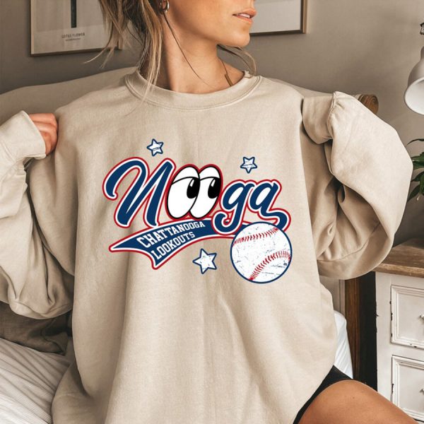 Lookouts Nooga Shirt, Chattanooga Lookouts Nooga Shirt, Big Eyes Nooga Shirt