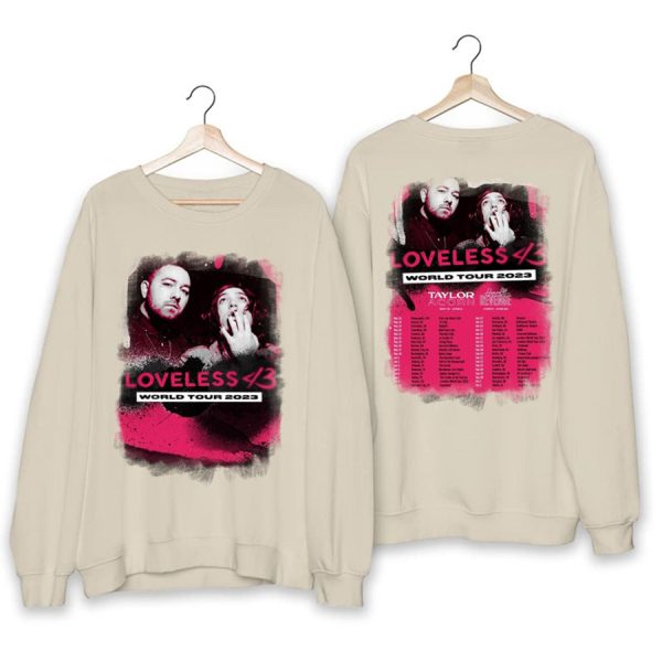 Loveless 2024 2025 World Tour Shirt, Loveless Band Shirt