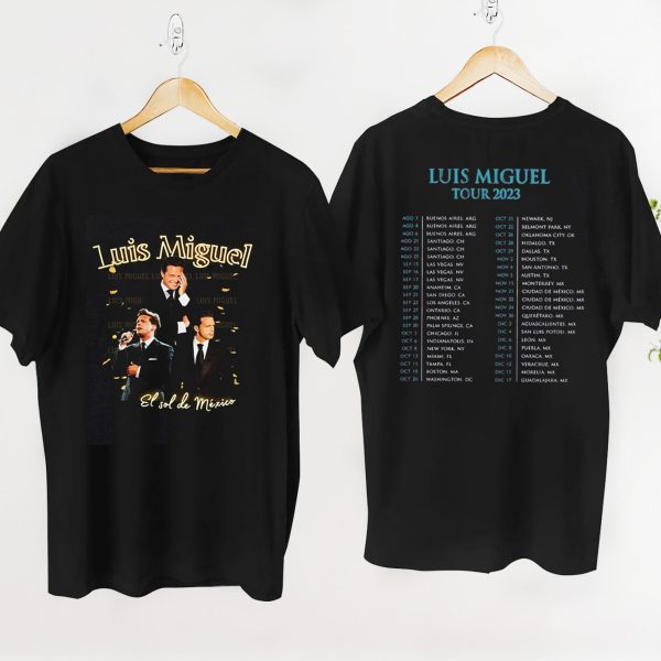 Luis Miguel Tour 2024 2025 Shirt, Luis Miguel Shirt, Luis Miguel Concert