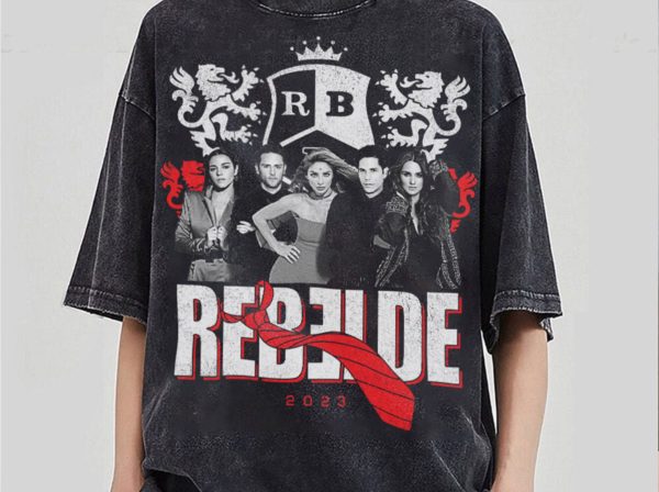 RBD Touring Shirt, Rebelde Red, Rbd White, Rbd Comfort Color Shirt, RBD Sweatshirt