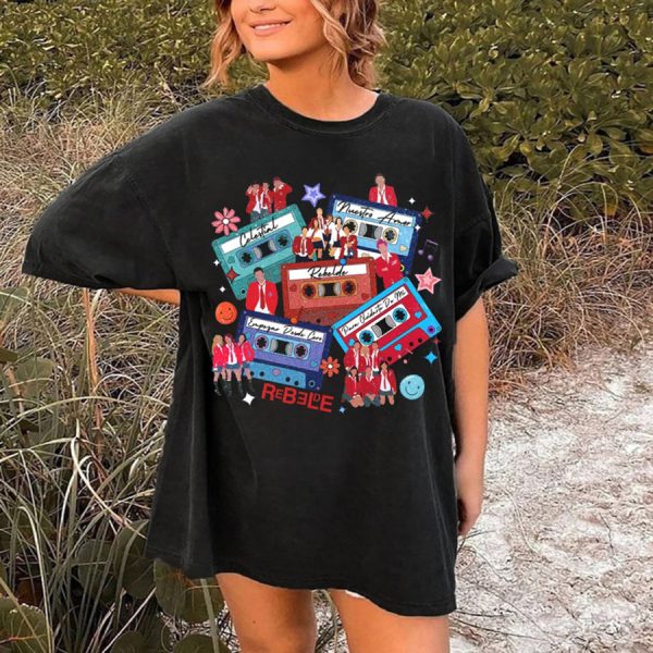 Rebelde Tour 2024 2025 shirt, Rebelde Merch, Soy Rebelde shirt