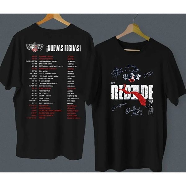 Rebelde tour 2024 2025 Shirt, Soy Rebelde Tour 2024 2025 Shirt, RBD Concert Tshirt