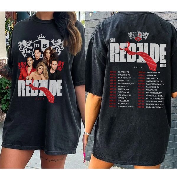 Rebelde tour shirt, Soy Rebelde Tour 2024 2025 Shirt