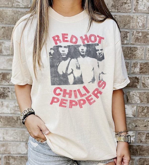 Red Hot Chili Peppers, Comfort Colors Band Tee, Vintage Band Tee, Red Hot Chili Peppers Concert Tshirt, Graphic Shirt, RCHP
