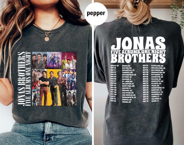 Retro Jonas Brothers shirt, Joe Jonas Shirt, Nick Jonas, Jonas Brother Merch Gift, The Album Jonas 90s Tee