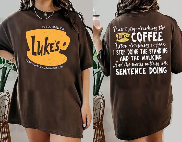 Retro Luke's Diner T Hoodie, Luke's Diner Shirt