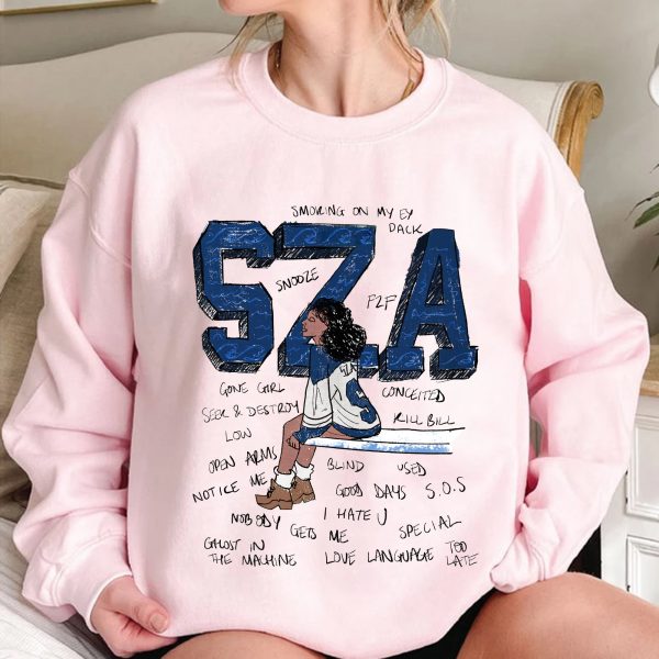 Retro SZA Sweatshirt, Sza Shirt Good Days, SZA Merch, Sza Sos Tour Shirt 2024 2025, Sza Sos Album Shirt