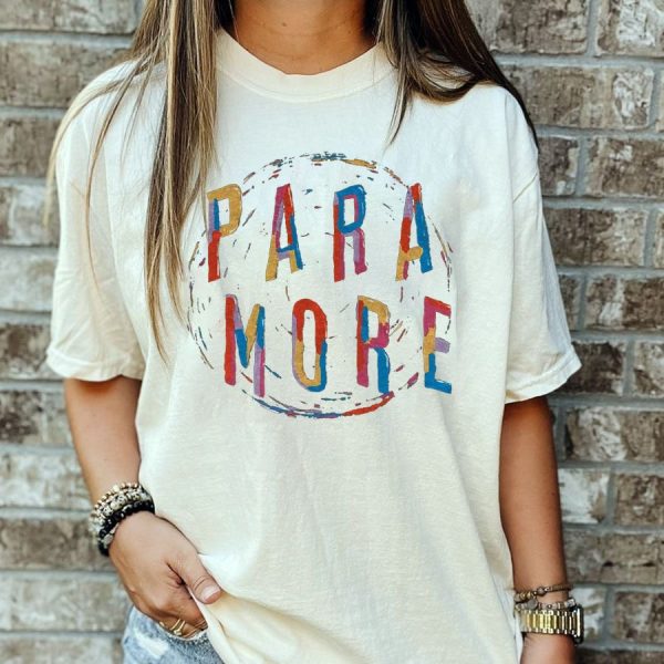 Vintage Paramore Rock Band Tour 2024 2025 Shirt, Paramore Shirt