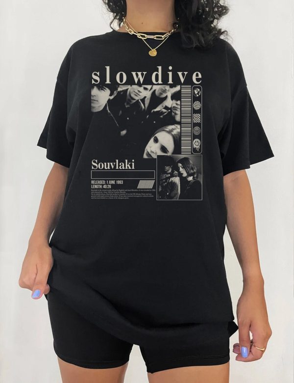 Vintage Slowdive Souvlaki shirt, Slowdive music Shirt, Slowdive tshirt, 90s Slowdive Tour shirt, Slowdive retro tshirt