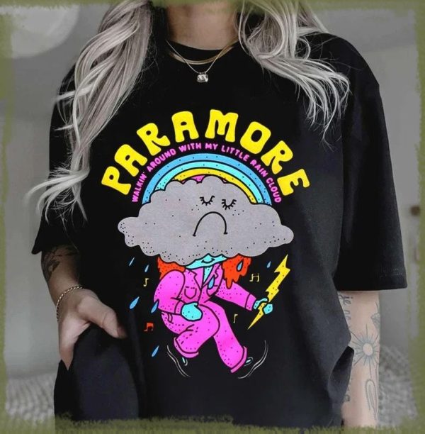 Walking Around With My Little Rain Cloud Paramore Shirt, This Is Why Tour 2024 2025 Paramore Shirt, Rock Band Shirt, Shirt For Fan