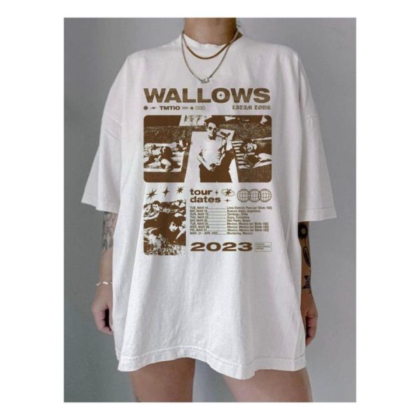 Wallows Tell Me That It's Over Tour Dates 2024 2025 T-Shirt, Wallows Shirt
