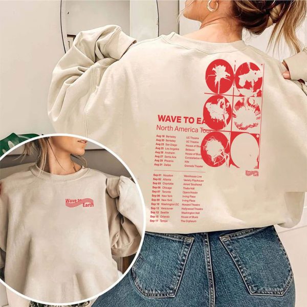 Wave To Earth North America Tour Shirt, Wave To Earth Tour 2024 2025 Shirt, Wave To Earth Kpop Merch
