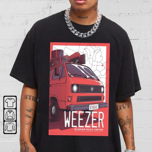 Weezer Shirt, Weezer tour 2024 2025 Tee