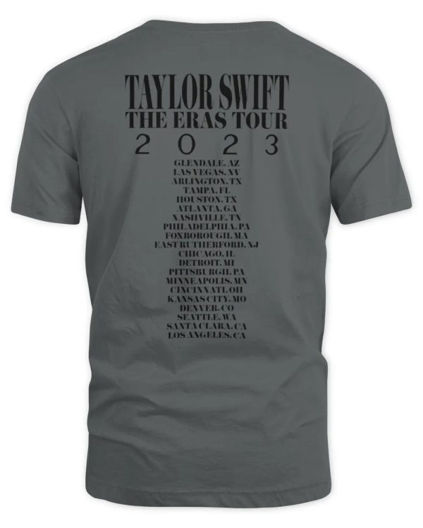 Taylor Swift The Eras Tour Gray T-Shirt