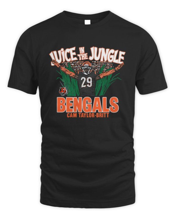 Homage Shop Cincinnati Bengals Cam Taylor-Britt Shirt