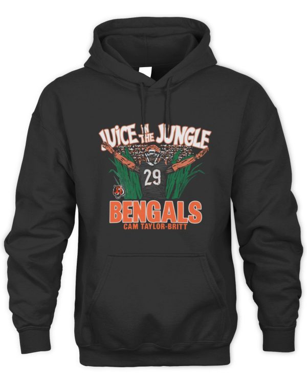 Homage Shop Cincinnati Bengals Cam Taylor-Britt Shirt - Image 2