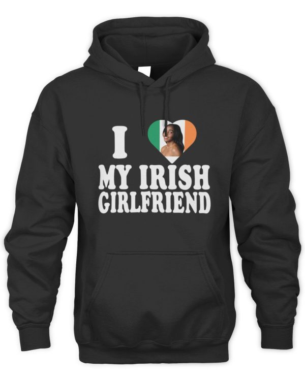Luketaylorr I Love My Irish Girlfriend Ayo Edebiri Shirt Black - Image 2