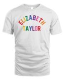 Elizabeth Taylor Pride Merch Human Agenda Tee Shirt