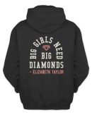 Elizabeth Taylor Merch Big Girls Need Big Diamonds T-Shirt