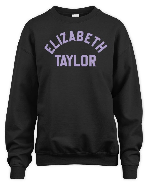 Elizabeth Taylor Merch Collegiate T-Shirt - Image 3
