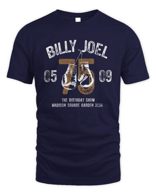 Billy Joel Merch Billy Joel 5-9-24 MSG Birthday Show T Shirt
