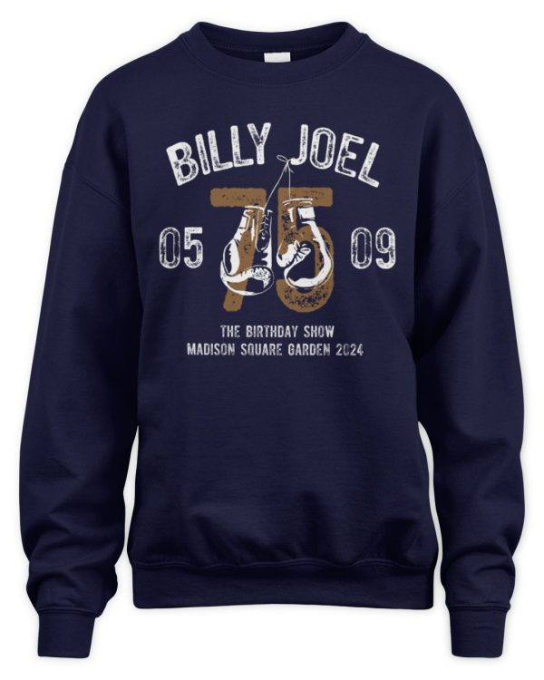 Billy Joel Merch Billy Joel 5-9-24 MSG Birthday Show T Shirt - Image 3