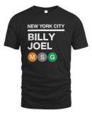 Billy Joel Online Store Billy Joel MSG Subway T Shirt