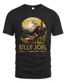 Billy Joel 5-24-24 Seattle Mountain Event Black T Shirt
