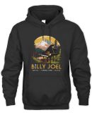 Billy Joel 5-24-24 Seattle Mountain Event Black T Shirt