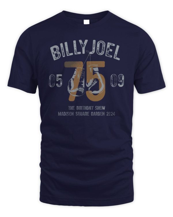 Billy Joel Merch 5-9-24 Msg Birthday Show Shirt