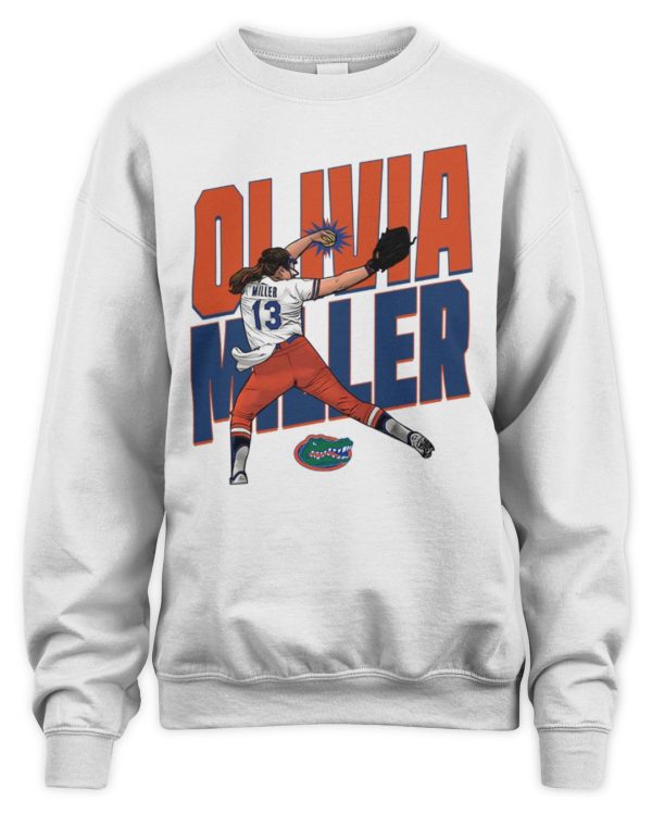 Florida Ncaa Softball Olivia Miller Sweatshirt Hoodie - Image 3