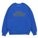 Post Malone Merch Blue Tour Sweatshirt