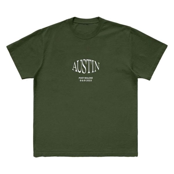 Post Malone Merch Austin Stage T-Shirt