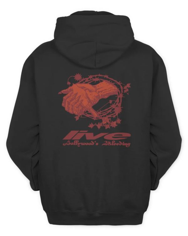 Shop Post Malone Hollywood's Bleeding Hoodie - Image 3