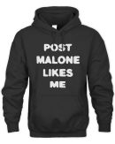 Shop Post Malone Likes Me Hoodie