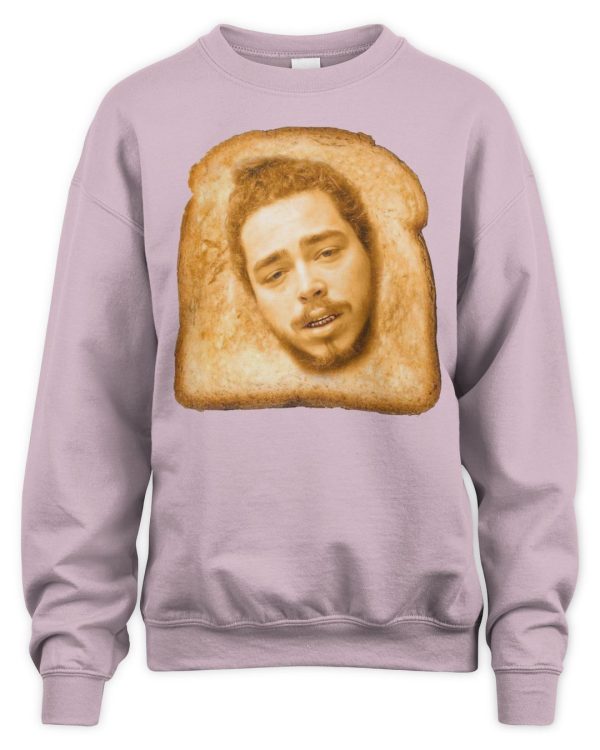 Post Malone Merch Toast Malone Funny Post Malone Meme Shirt - Image 3