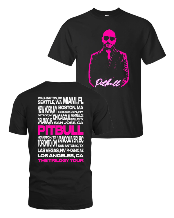 Timeless Miami Merch Cities Pitbull T Shirt - Image 3
