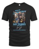 Bruce Springsteen Official Clothing 60 Years Of The Memories 1964-2024 Signature Tee